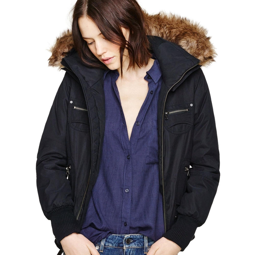 TNA St Moritz bomber jacket size small